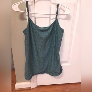 Loft Teal Lace Women's Camisole Top